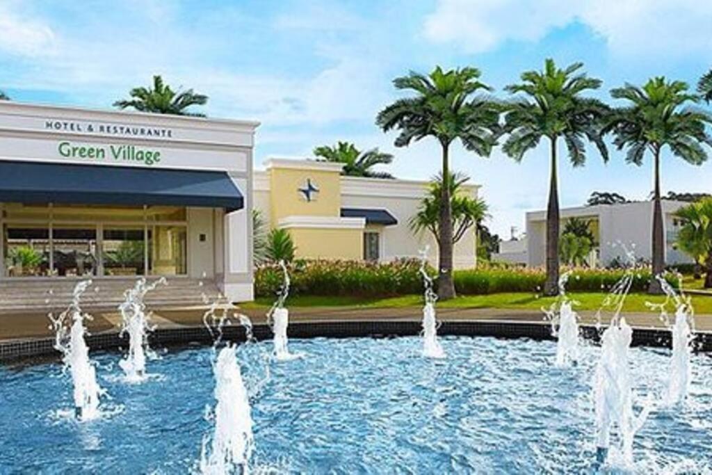 Resort&Lazer Piscinas, Beach Tenis, Bike, Golfe, Pesca, Ar, Wifi Fibra, Tv A Cabo E Lareira Águas de Santa Barbara Extérieur photo